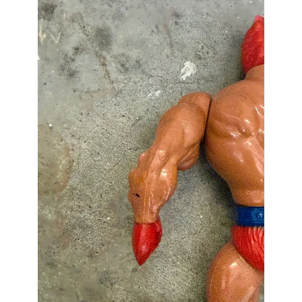 Mattel Masters of the Universe Clawful Action Figure Vintage 1981 MOTU Red Blue